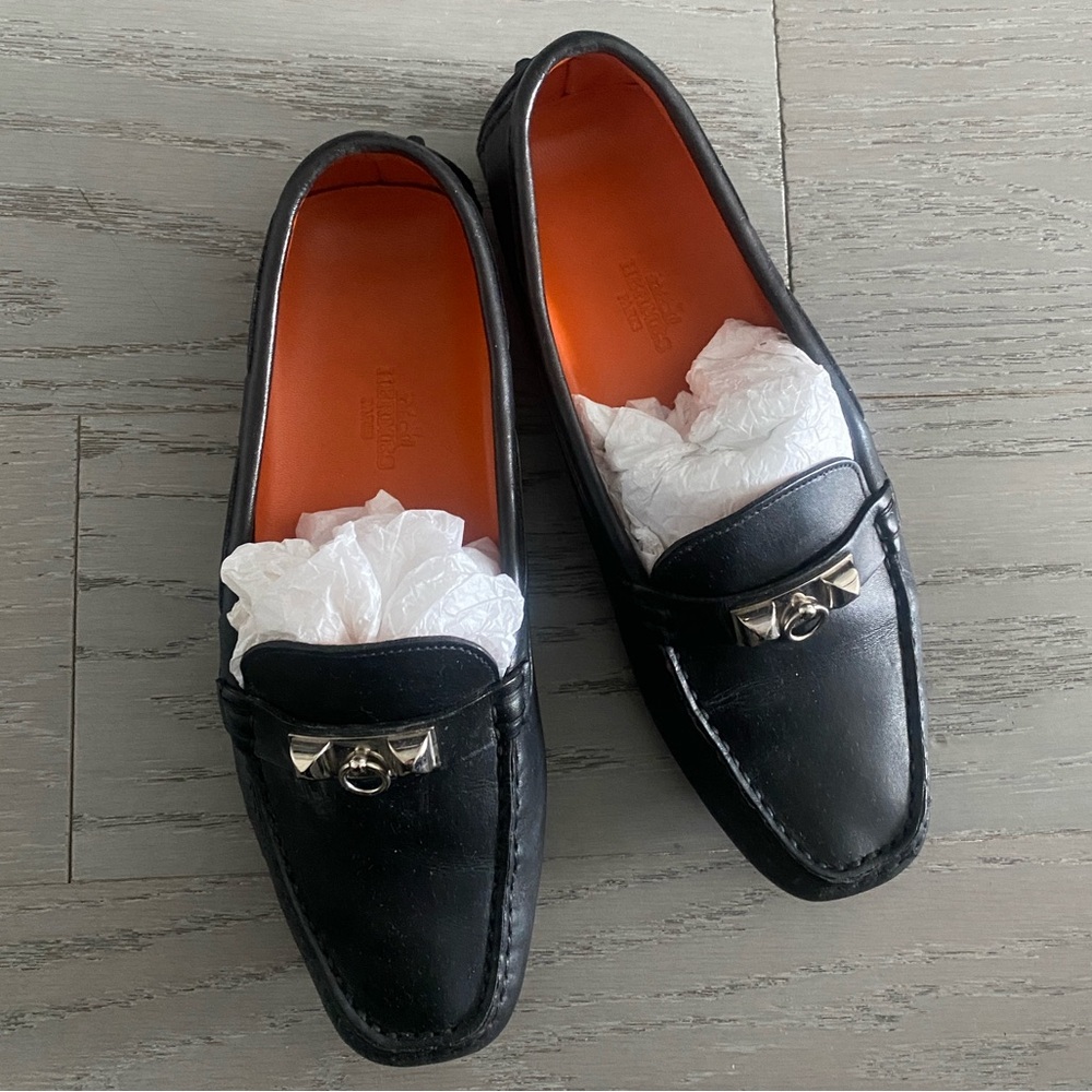 新品未使用 HERMES 【40サイズ】 モカシン Irving メドール金具 新品未使用 HERMES 【40サイズ】 モカシン Irving メドール金具